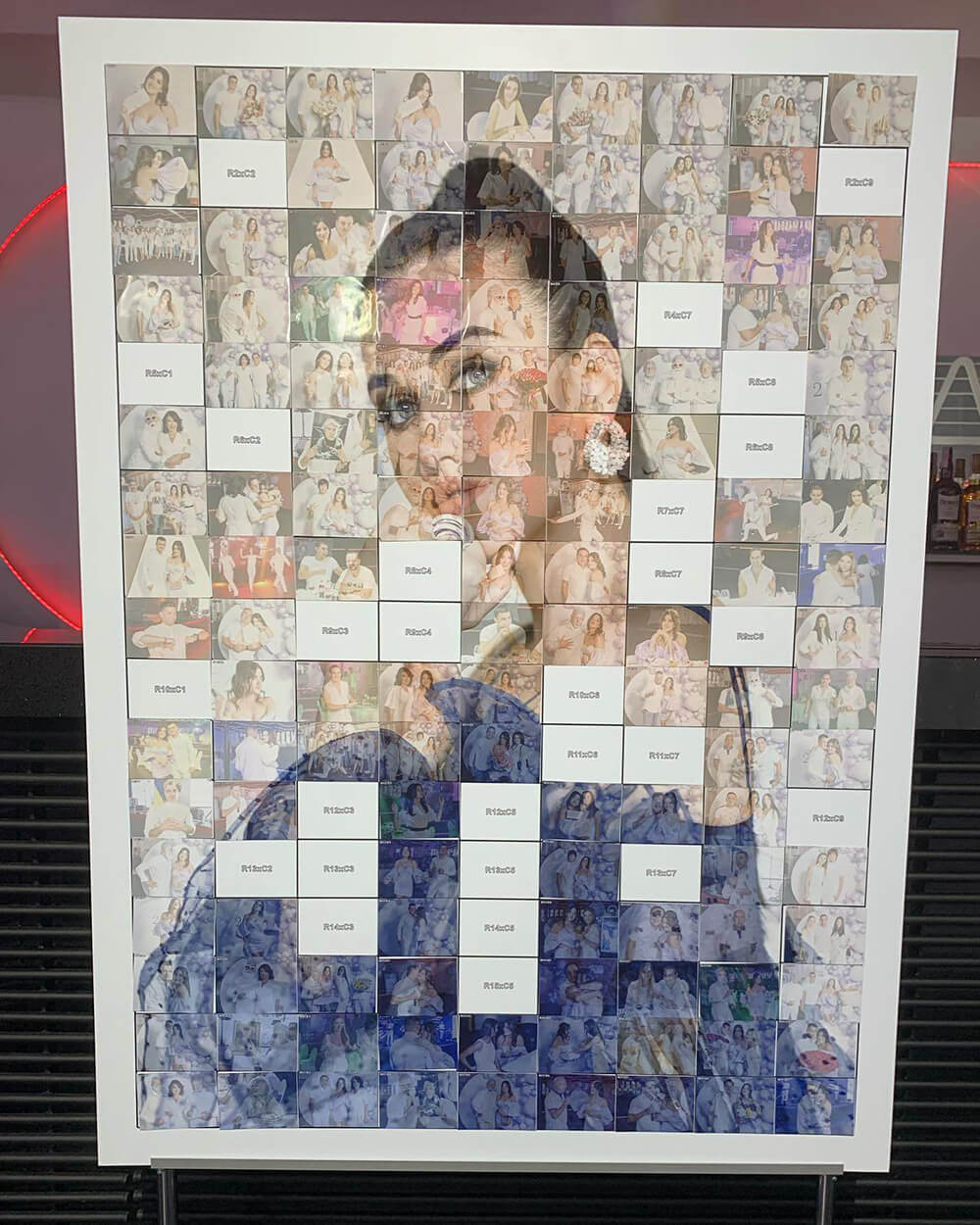 mural mosaico de fotos boxparty 2